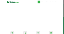 Desktop Screenshot of embrace.com