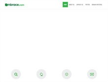 Tablet Screenshot of embrace.com