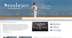 Desktop Screenshot of embrace.org